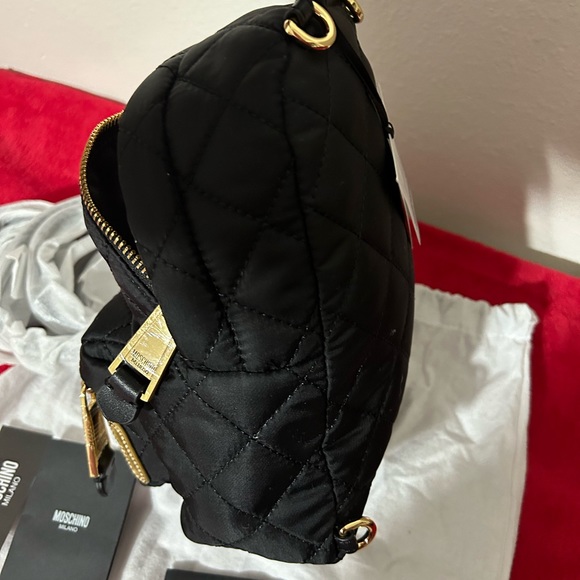 MOSCHINO Quilted Mini Backpack - Picture 5 of 6
